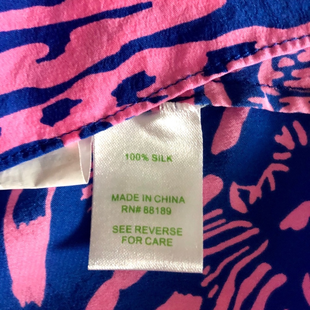 ❤️Host Pick❤️ Lilly Pulitzer Silk Dress - Picture 5 of 8